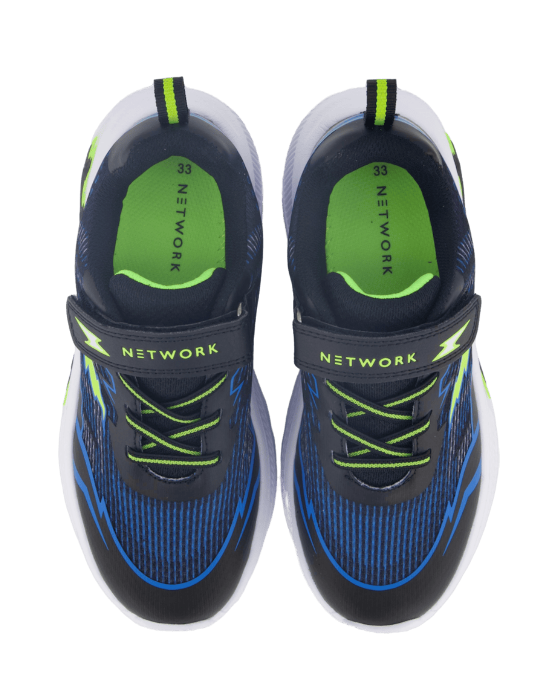 Sneakers med blinkeffekt