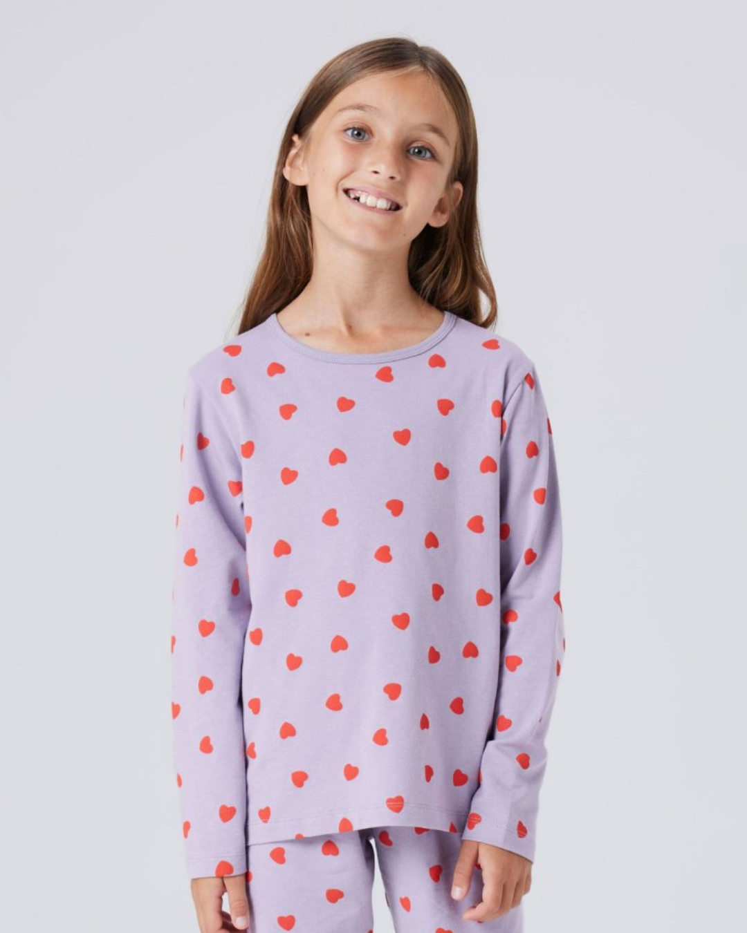 Pyjamas hjärtan