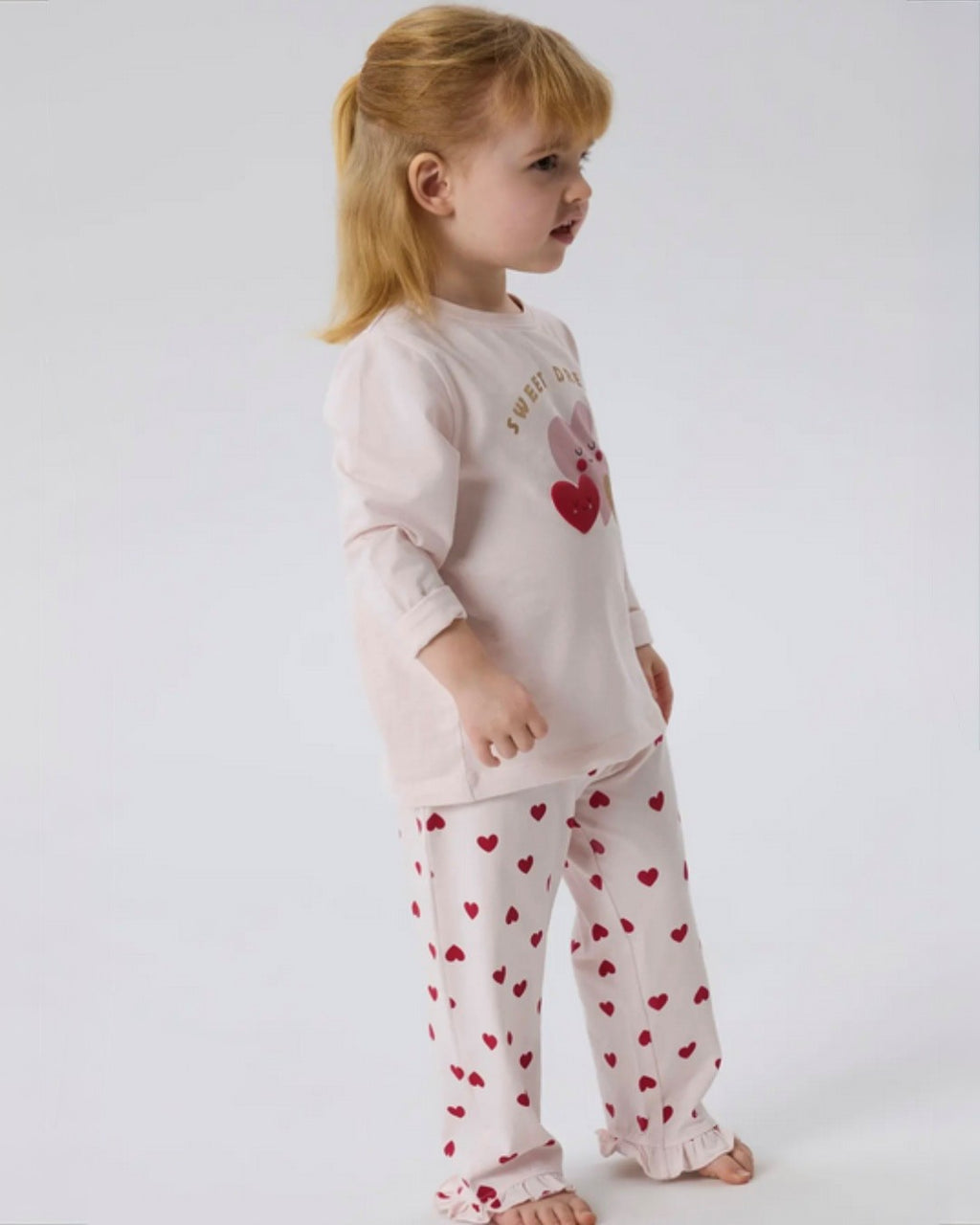 Pyjamas hjärtan