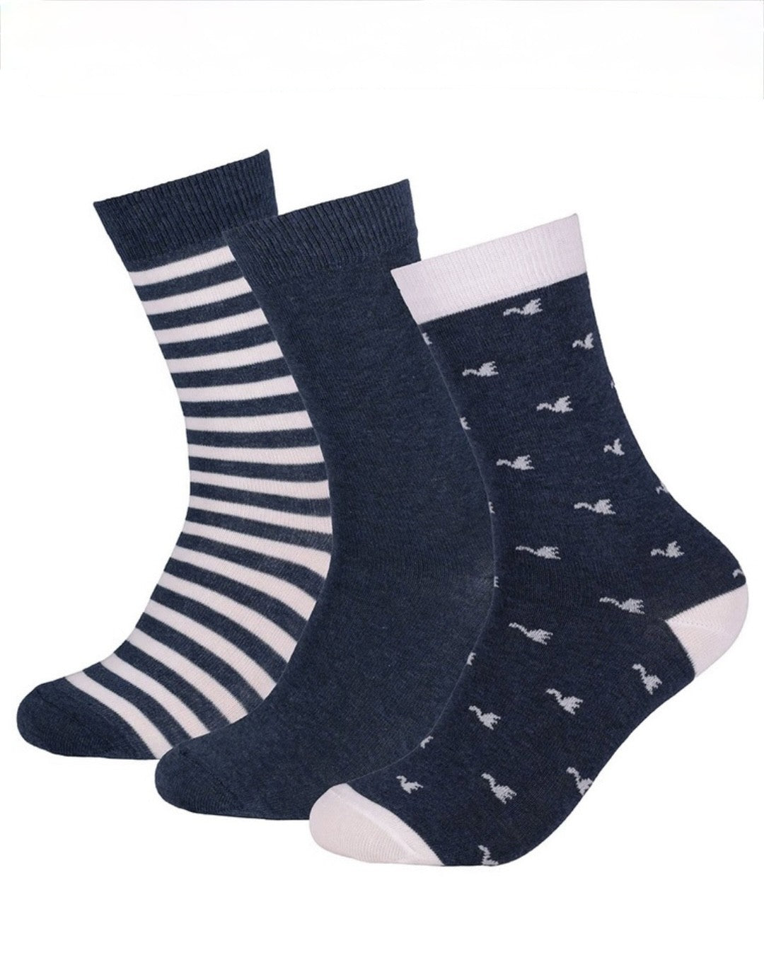 Strumpor 3-pack denim