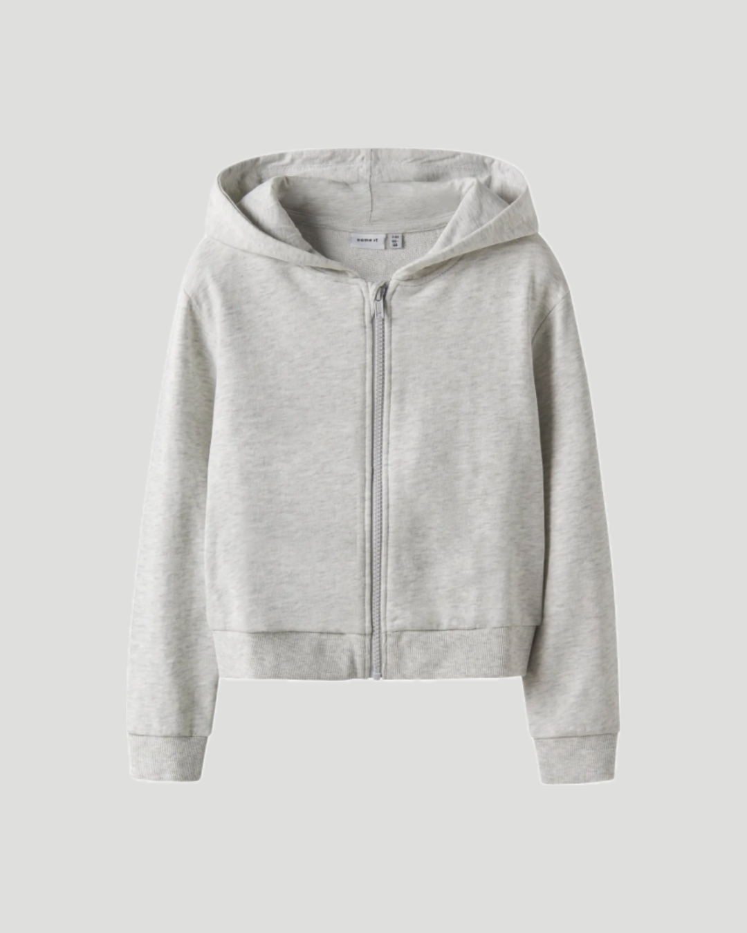 Huvtröja med dragkedja