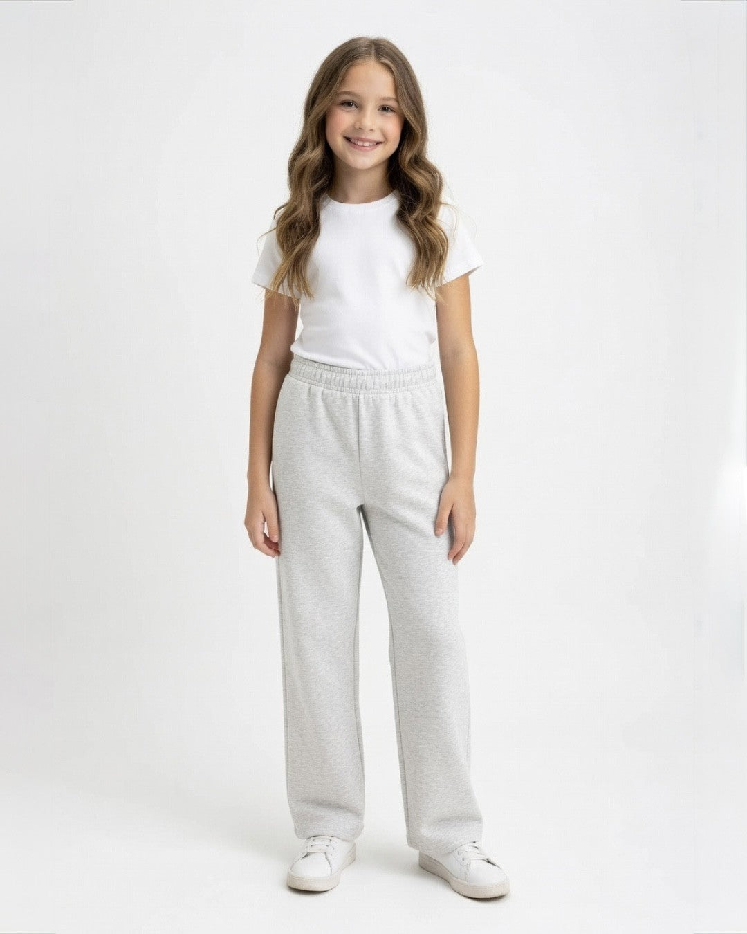 Sweatpants med vida ben