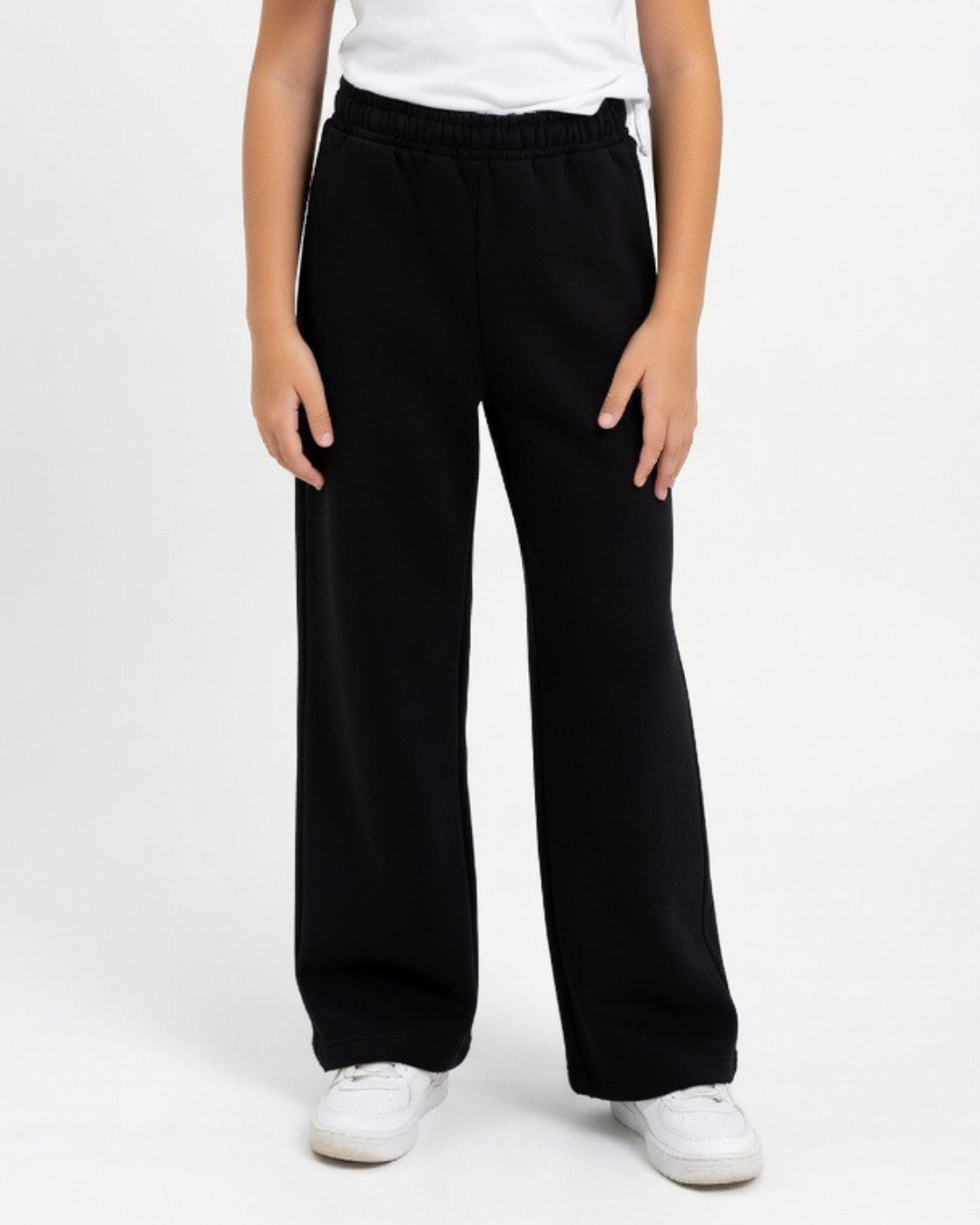 Sweatpants med vida ben